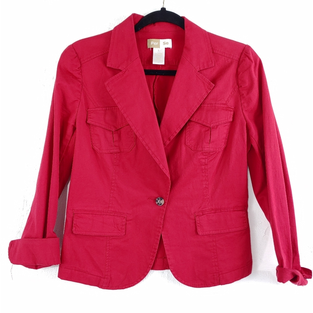 PER SE BUTTON JACKET (a452)
